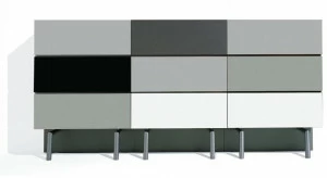 NEWTOM by Ultom Высокий офисный шкаф Isotta