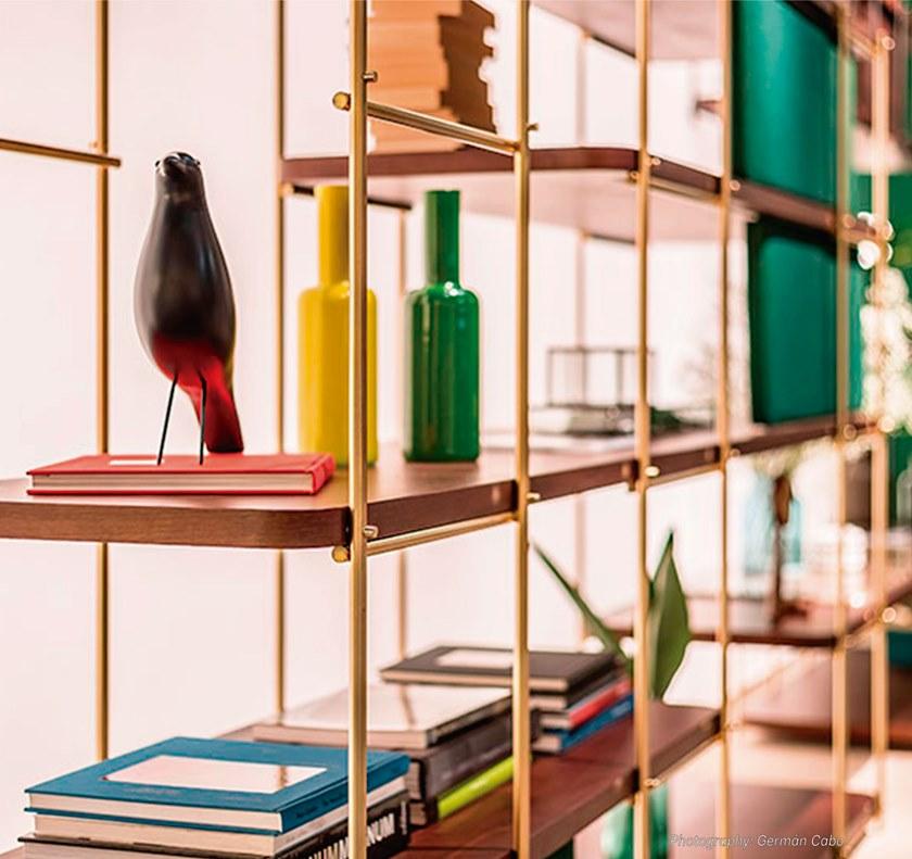 Momocca Модульный книжный шкаф с письменным столом Julia Jo05 - Вид №4