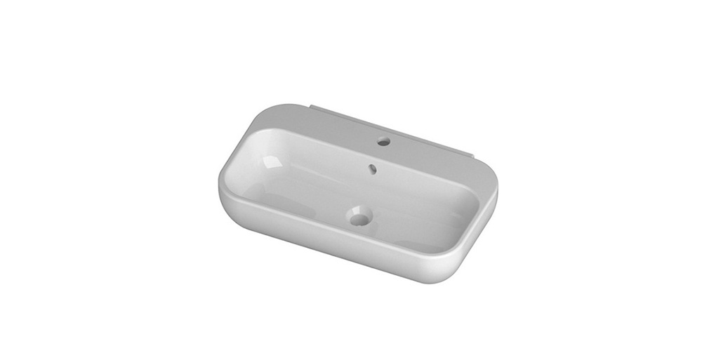 QB07040101 Накладная раковина на столешницу  овальная Disegno Ceramica  - Вид №3