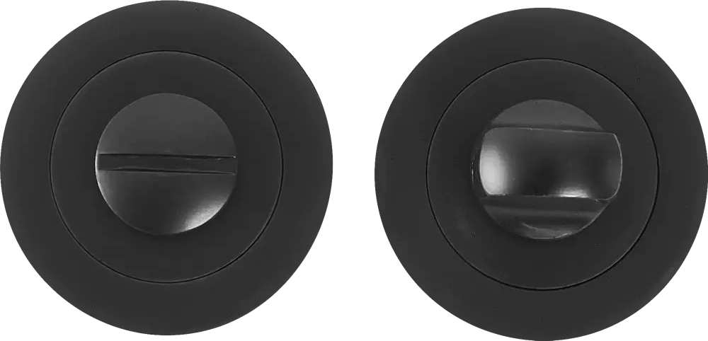 PUNTO Поворотная ручка для межкомнатных дверей черная матовая 85282348