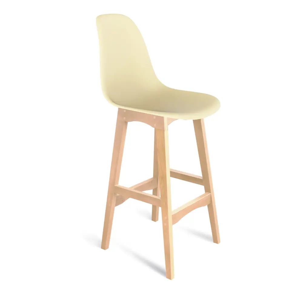 Каркас барного стула SHT-S65, прозрачный лак Sheffilton STLM-2079748 - Вид №3