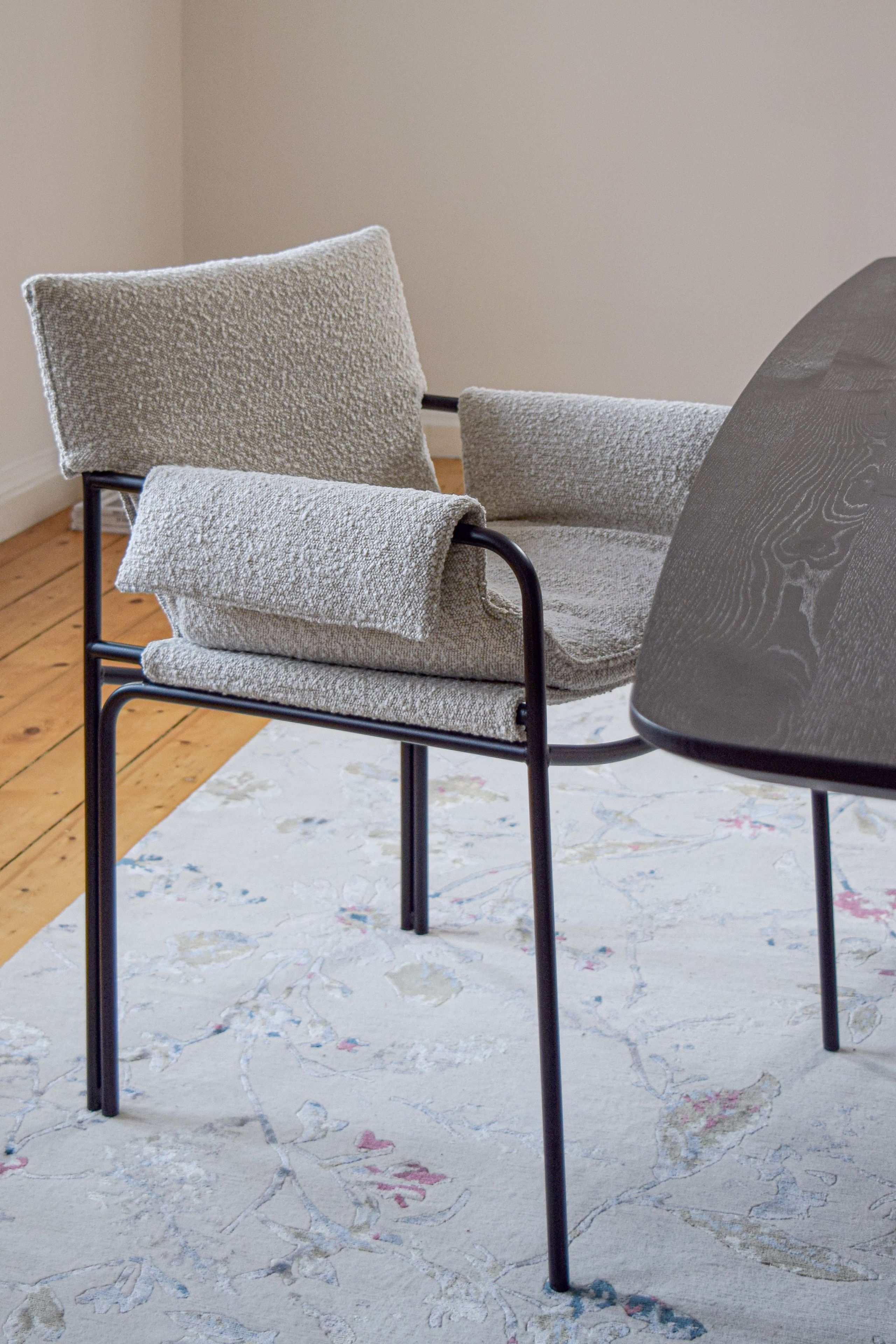 Тканевый стул с подлокотниками KFF Loop Lounge ARCH-00024085 - Вид №8