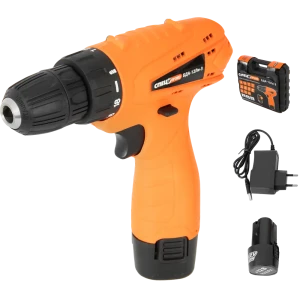 Дрель-шуруповерт аккумуляторная Спец БДА-12Ли-3, 12 В Li-Ion 2x1.3 Ач