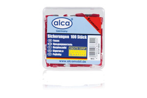15934804 Предохранители флажковые , 100 шт, MINI,10 А, 673 000 Alca
