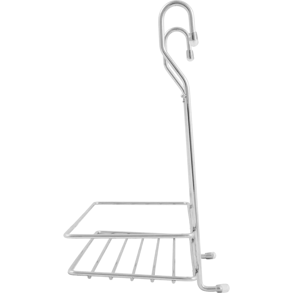 Полка малая Delinia 20x11x25 см сталь цвет хром STLM-2170598 - Вид №2