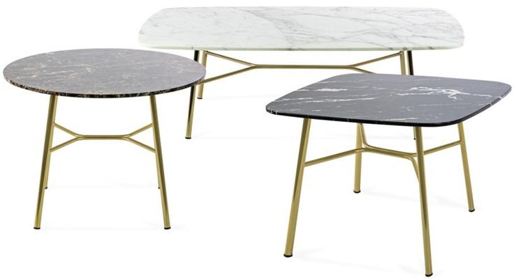 TrabA' Прямоугольный мраморный журнальный столик sun-id-1367724 - Вид №4