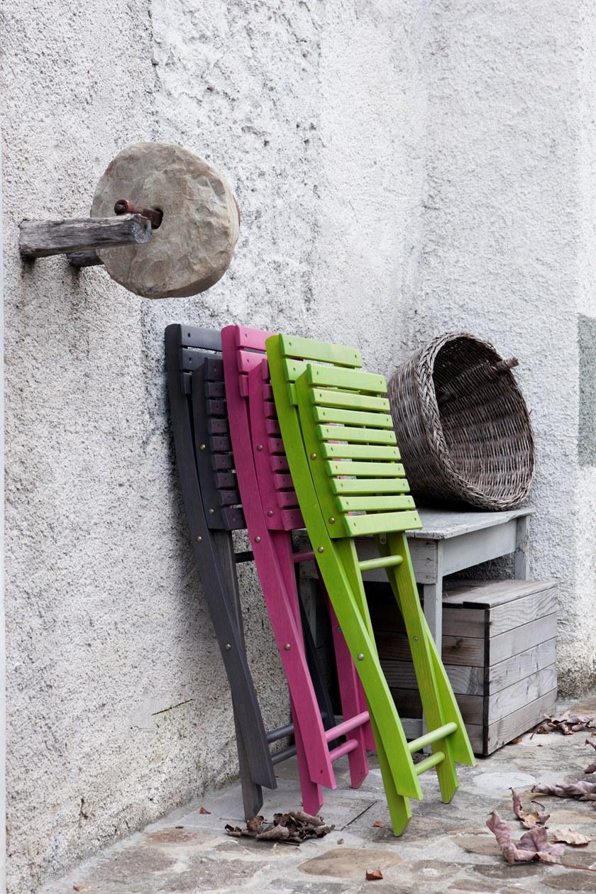 KARN Складной садовый стул из бука Happy design 651 - Вид №5