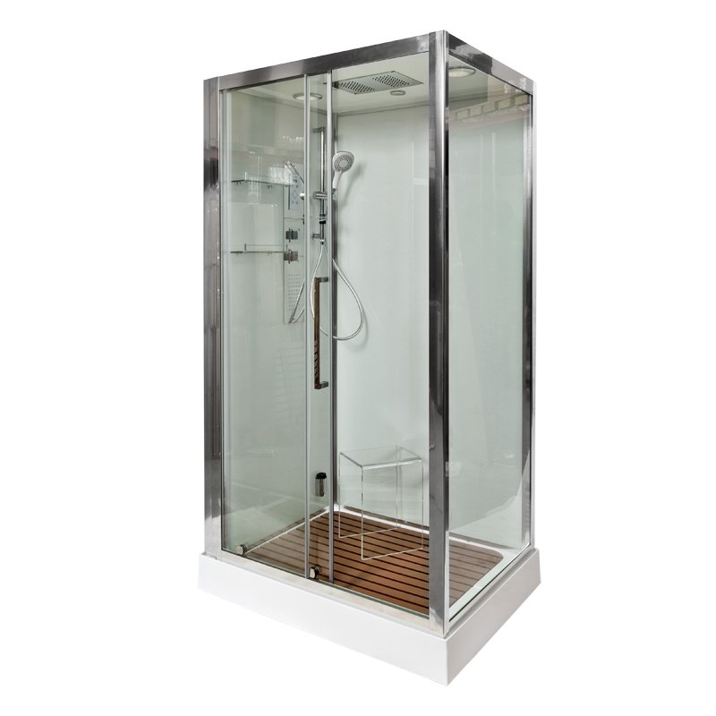 B09 BLACK Душевая кабина DETO Серия B Z120 KERAVA с паром - Вид №13