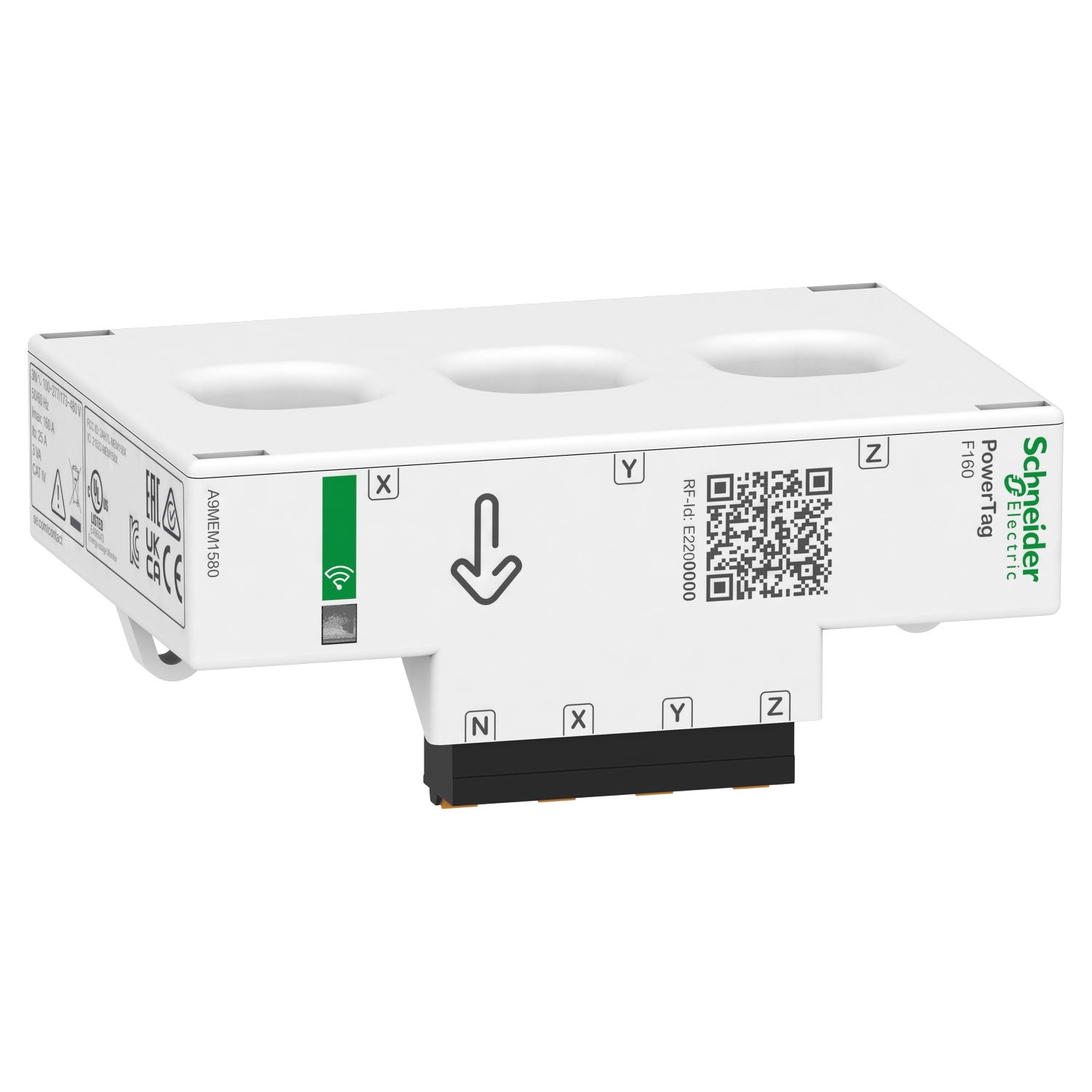 A9MEM1580 БЕСПРОВОДНОЙ ДАТЧИК POWERTAG Flex 160A 3P/3P+N Schneider Electric PowerLogic 
