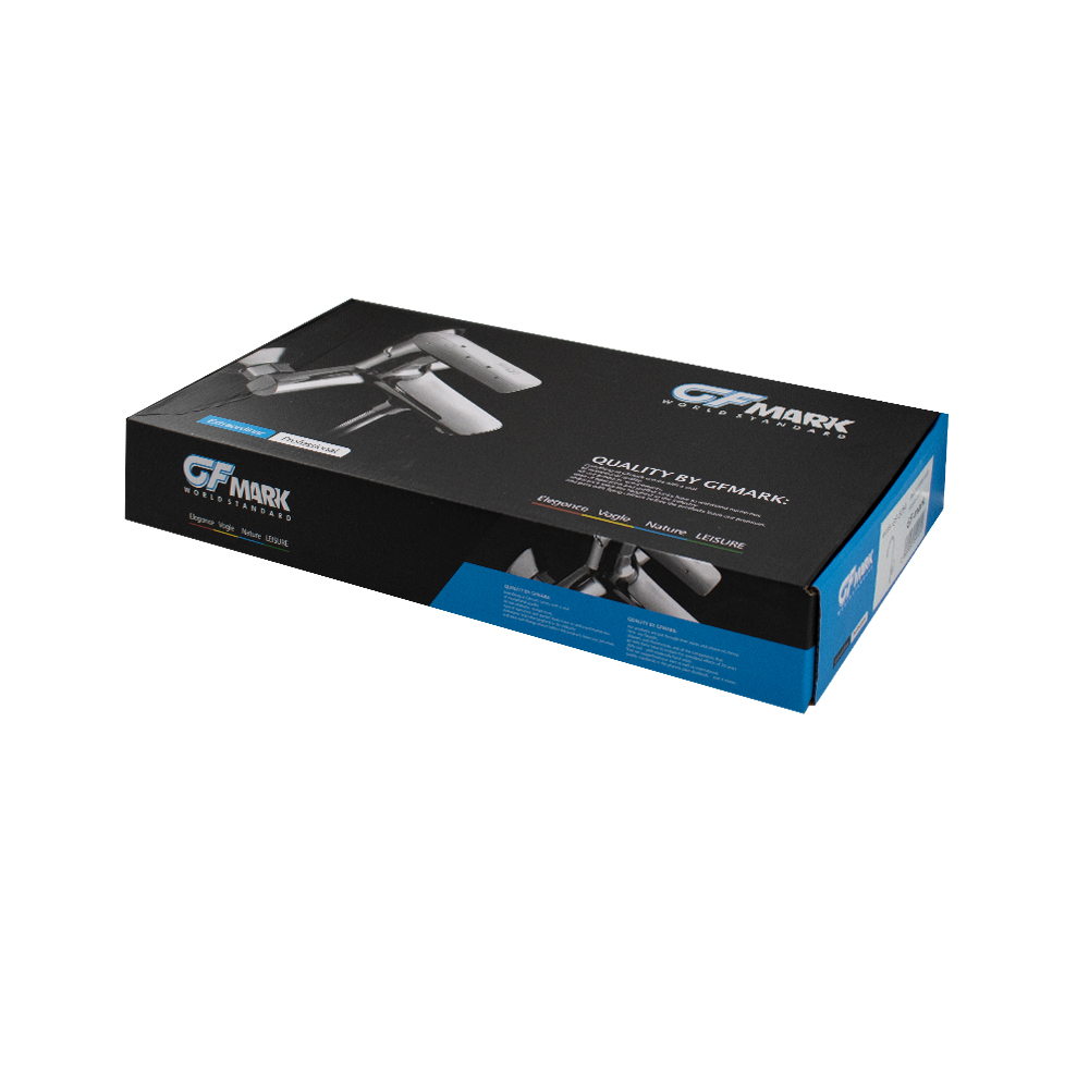 GFmark - Смеситель кухонный, шаровый, боковой, комбинированный, с белой эмалью, код: 5254  - Вид №2