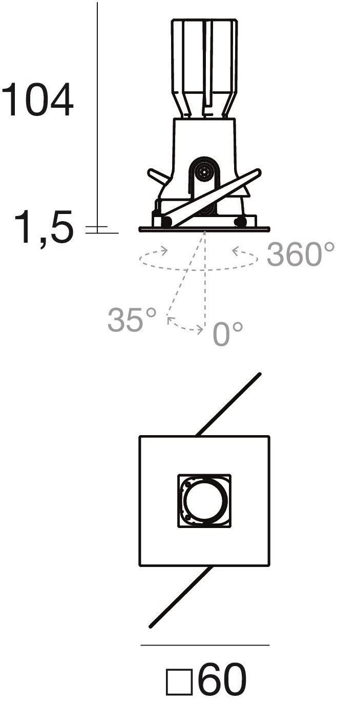 Linea Light Group Светодиодный точечный светильник на потолок Vos sun-id-1345839 - Вид №8