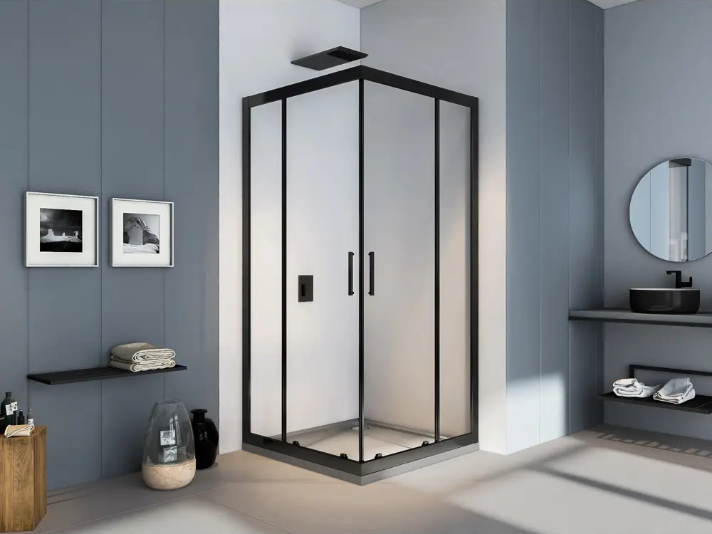 Santreyd Makiato - Радиусное душевое ограждение с раздвижными дверями 84107345