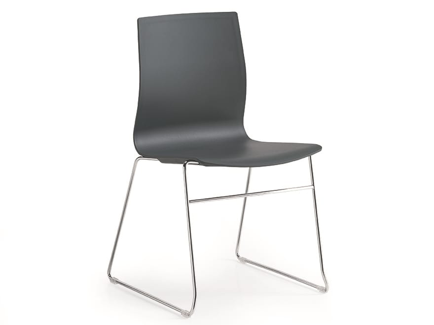 Штабелируемый стул для конференций из полипропилена Sesta Q3 ARCH-00013255