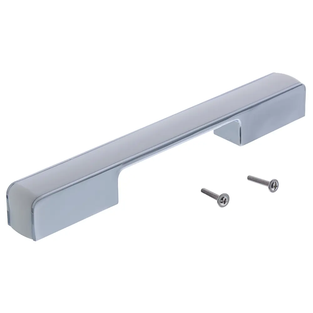 Мебельная ручка-скоба RS266CP/W.4 224 мм глянцевый хром BOYARD STLM-2184132 - Вид №1