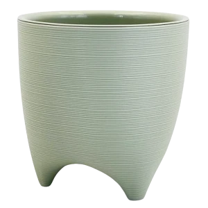 Кашпо Evergreen Design Декоста 16x16x17 см v2.25 л пластик шалфей 89453122 STLM-2199057