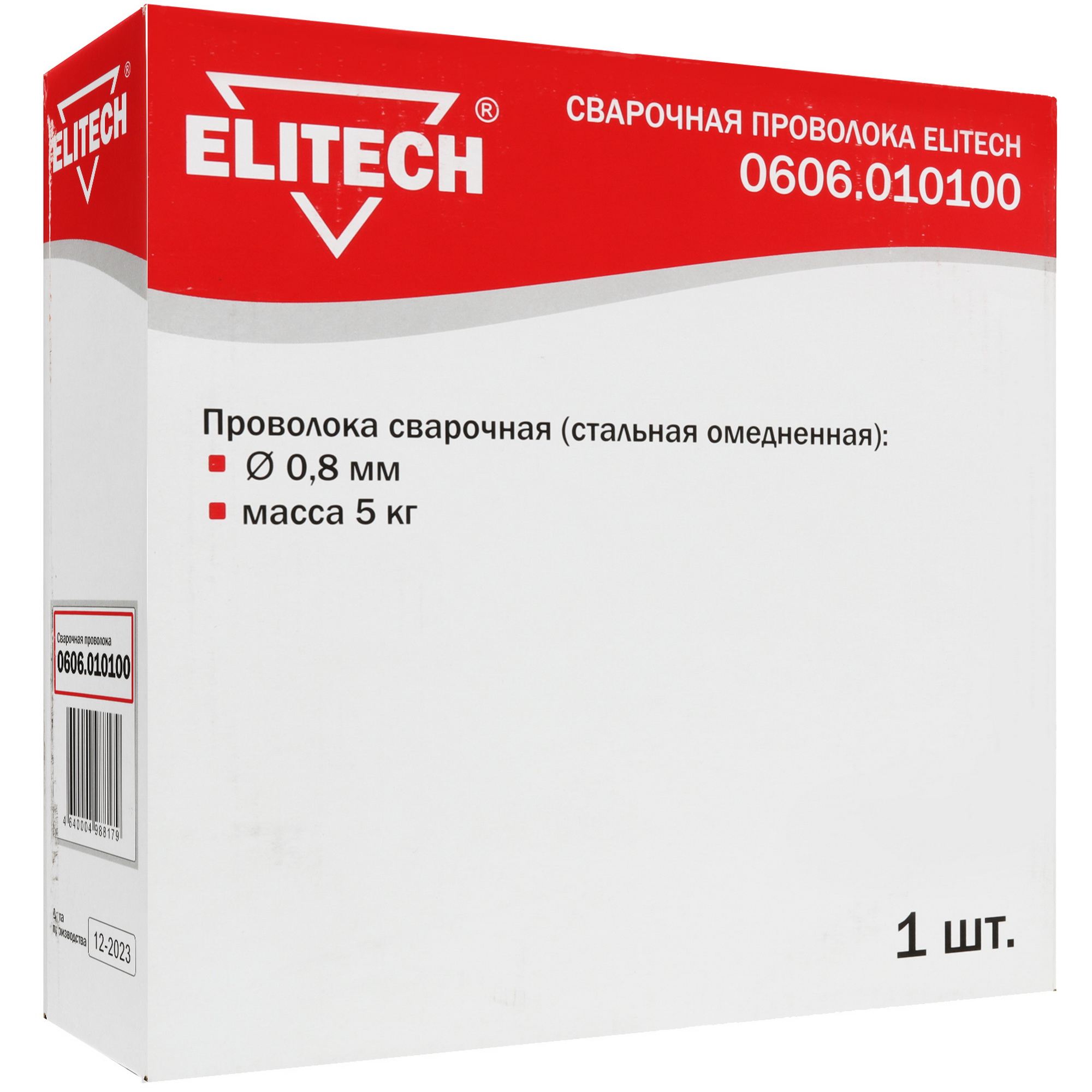 Сварочная проволока Elitech 0606.010100 9107008 STDN-0151146 - Вид №2