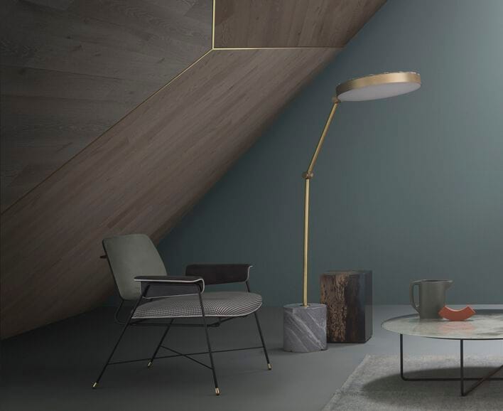 Табурет / журнальный столик из дуба и смолы alcarol Bricola ARCH-00047970 - Вид №22