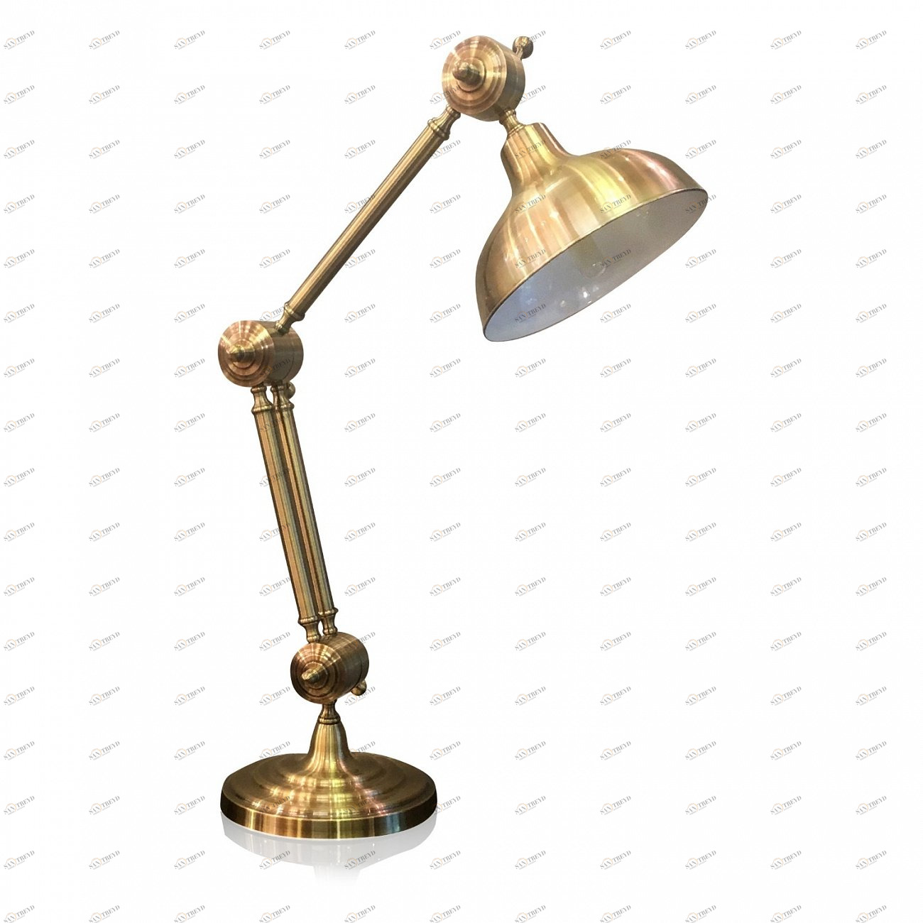 Настольная лампа 120х26 см латунь Delight Collection KM601T brass DELIGHT COLLECTION  00-3883008 Медь 