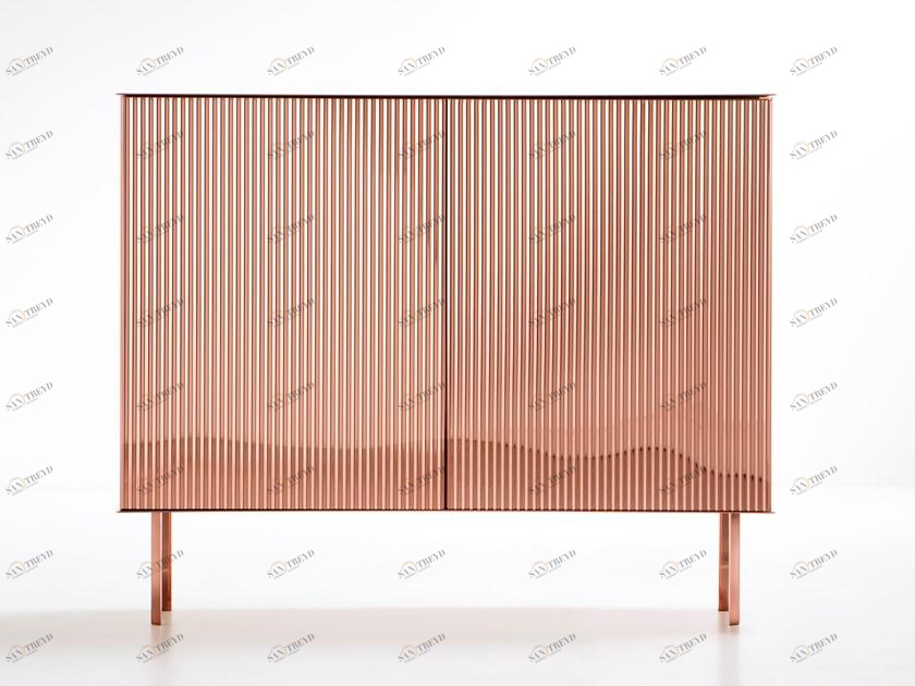 DE CASTELLI Буфет металлический с распашными дверцами sun-id-1498507