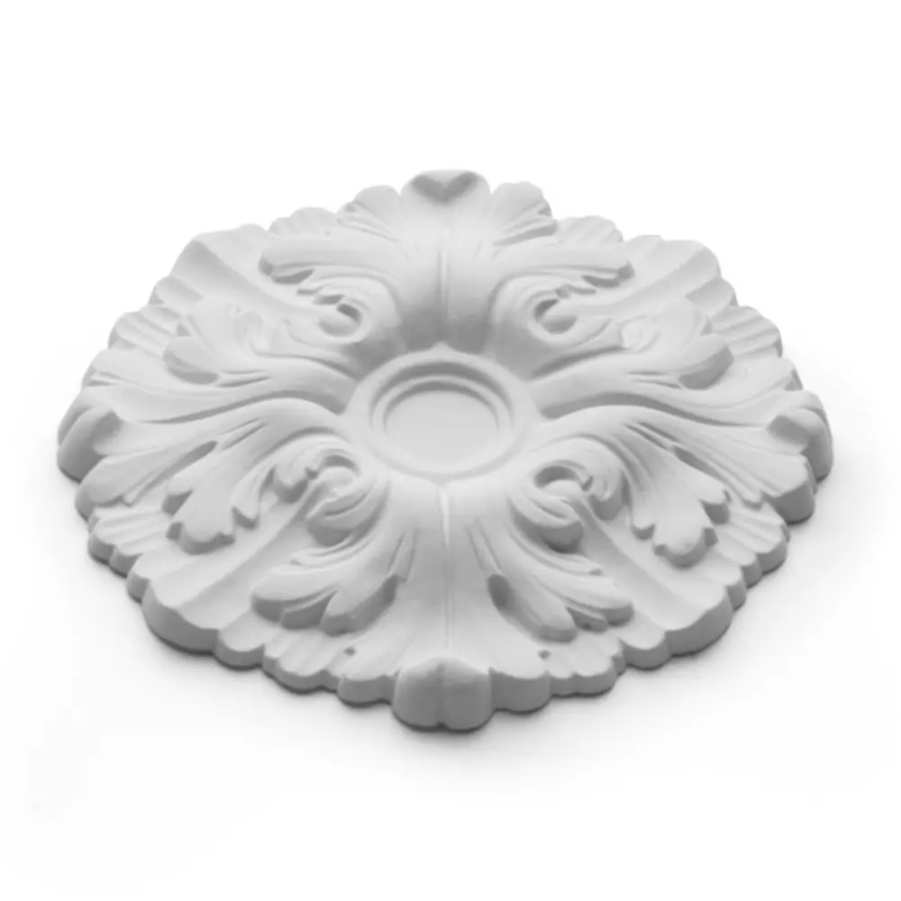 Розетка потолочная полиуретановая М61 D22.5 см 14323715 STLM-2072908 DECOFLAIR  - Вид №2