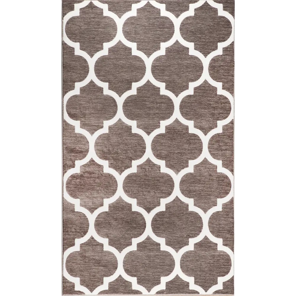 Ковер полипропилен Mega Carving 200x300 см цвет светло-серый MERINOS STLM-2200075