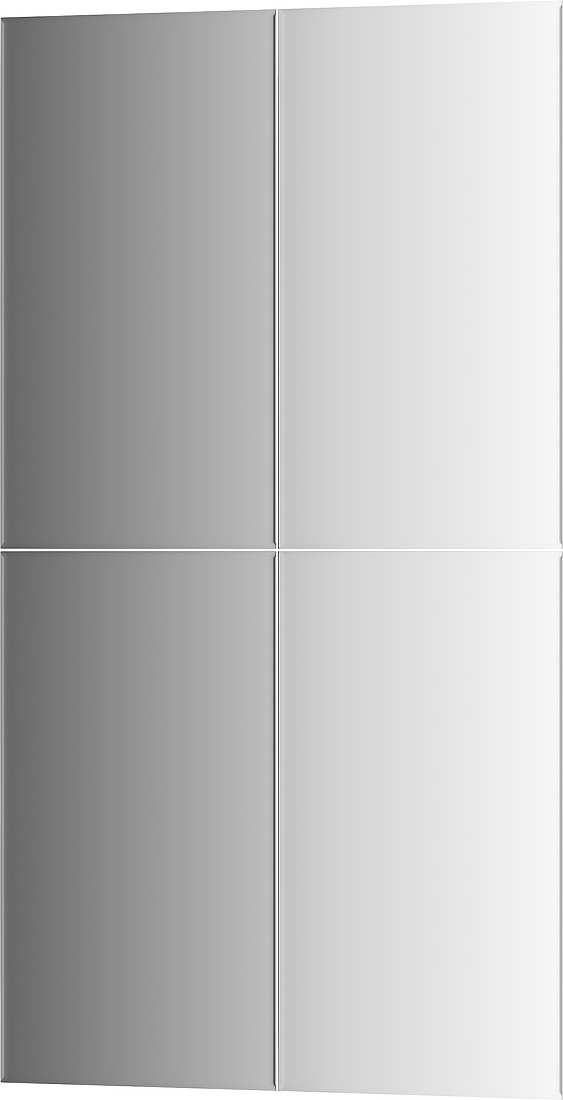 BY 1445 Зеркальная плитка с фацетом 5 mm - комплект 4 шт EVOFORM Refractive