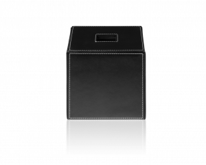 Салфетница KB 41 DECOR WALTHER Имитация кожи черная 847860