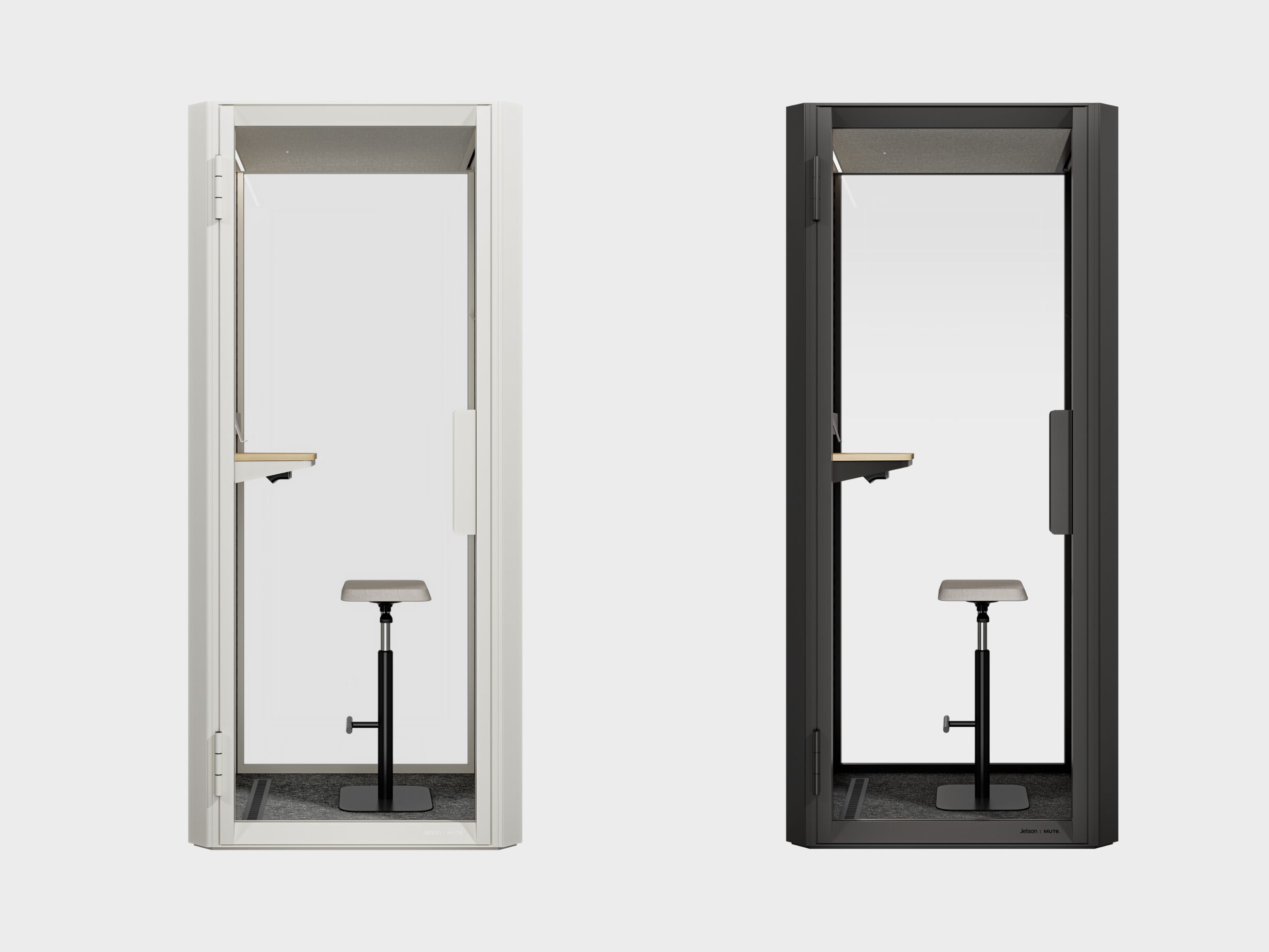 Одноместная акустическая офисная кабина со встроенным освещением Mute Jetson ARCH-00084884