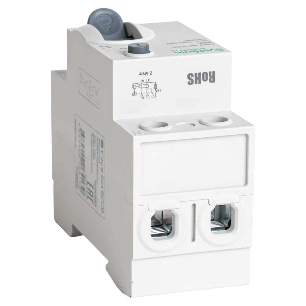 УЗО Systeme Electric City9 Set - защита от токов утечки 63А 89412694 STLM-1572195 - Вид №2