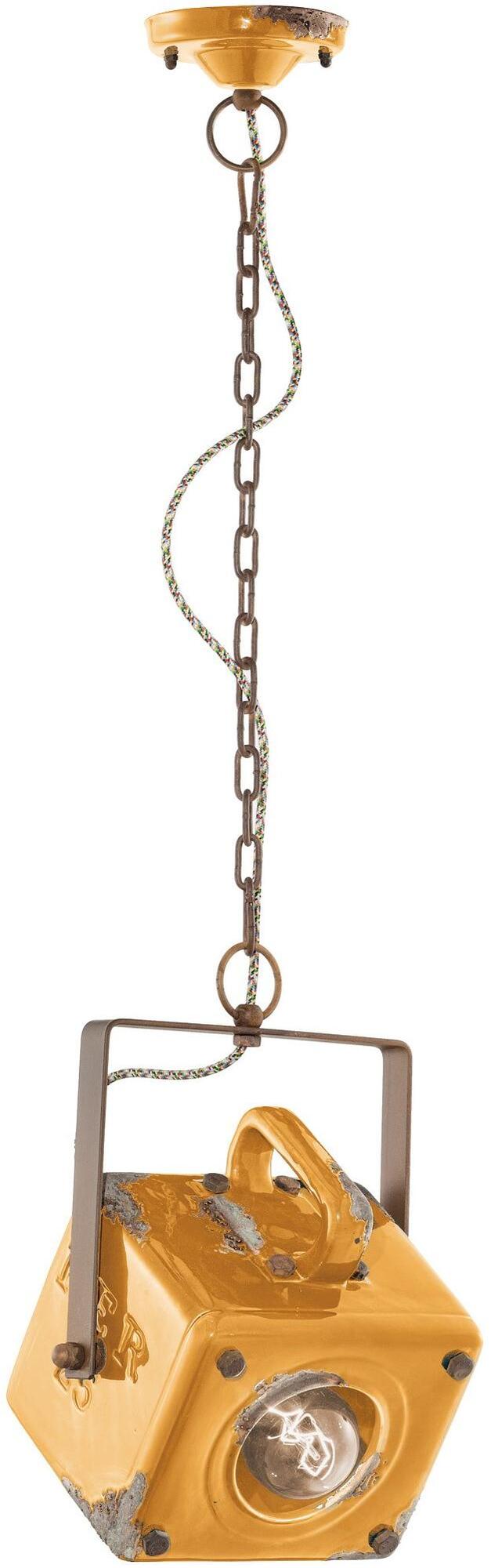 FERROLUCE Регулируемый керамический подвесной светильник в индустриальном стиле Industrial C1652 - Вид №4