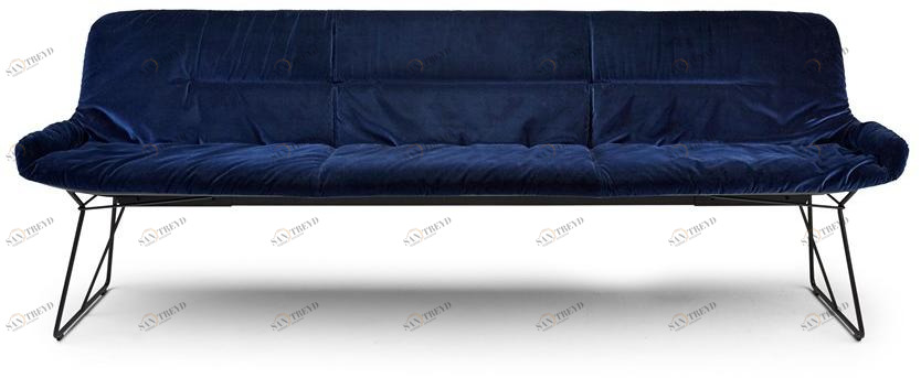 Freifrau Скамья из ткани со спинкой Leya sun-id-1464700