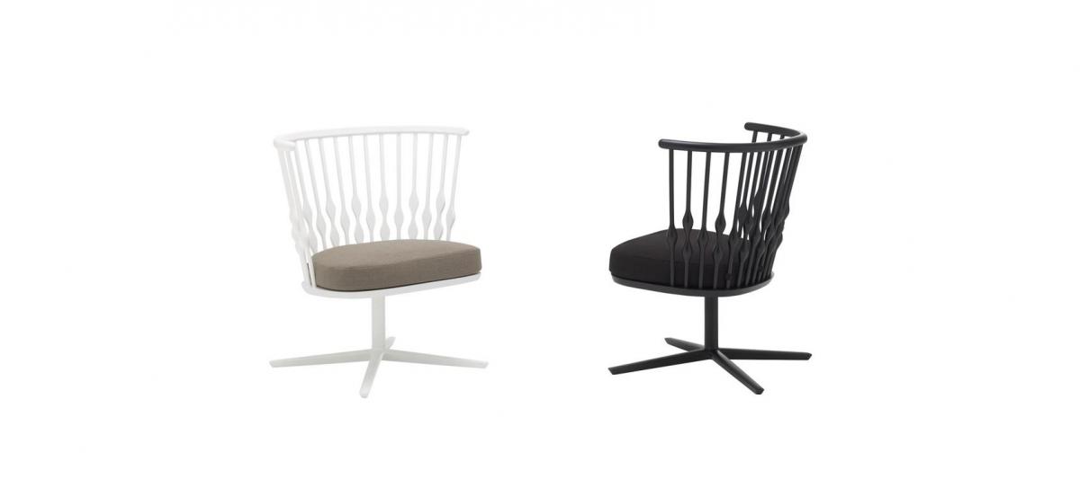 044540 Поворотное кресло Andreu World Nub - Вид №6