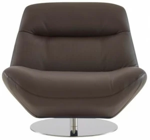 Ligne Roset Поворотное кожаное кресло Manarola 14090205