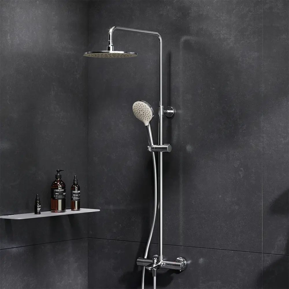 AM.PM MOXIEM500 — душевая система с термостатом и регулируемым верхним душем 83083936