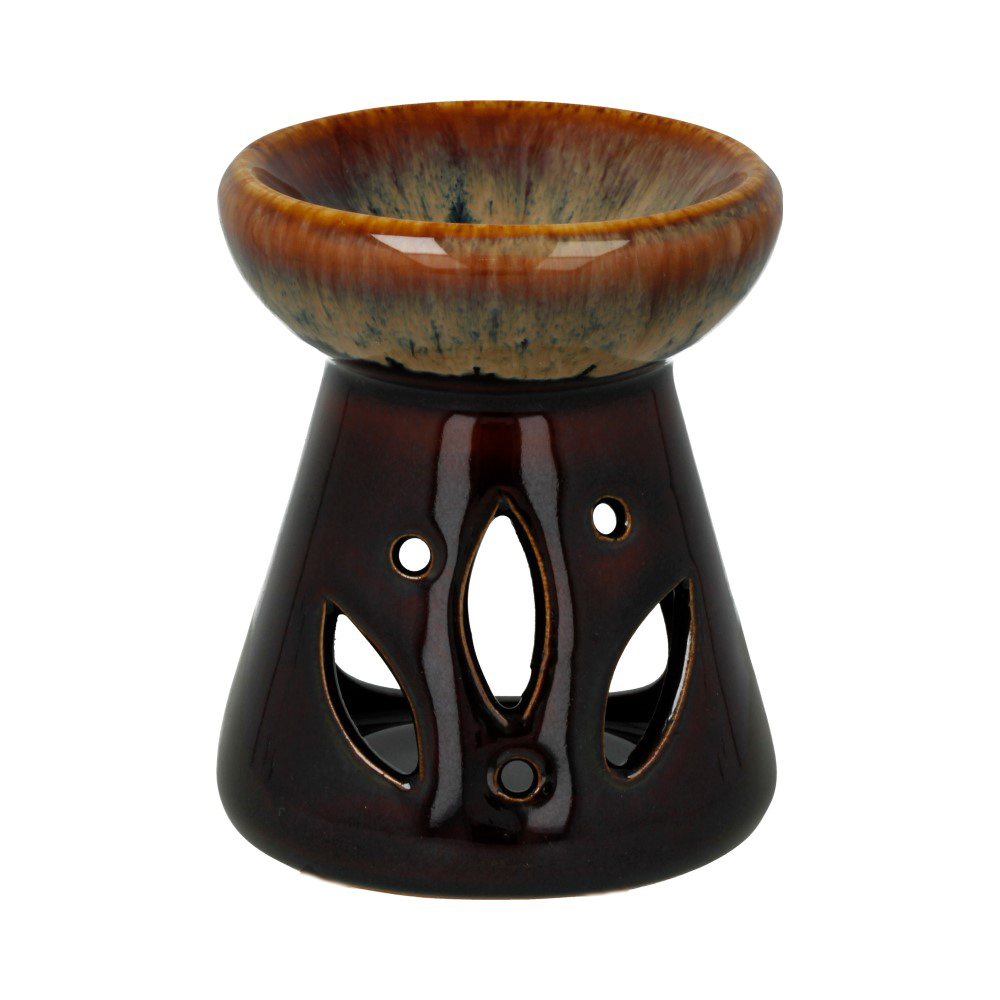 15974 Аромалампа "Мелодия" 8 см коричневая Giftman 