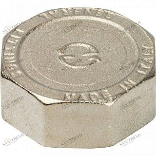 Заглушка ВР 1 1/4" никель STOUT SFT0027000114