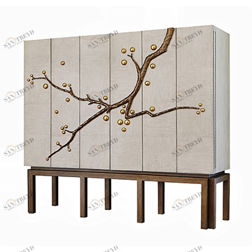 Шкафы 06809-890-066 Cherry Blossom Cabinet - Oak Ambella 