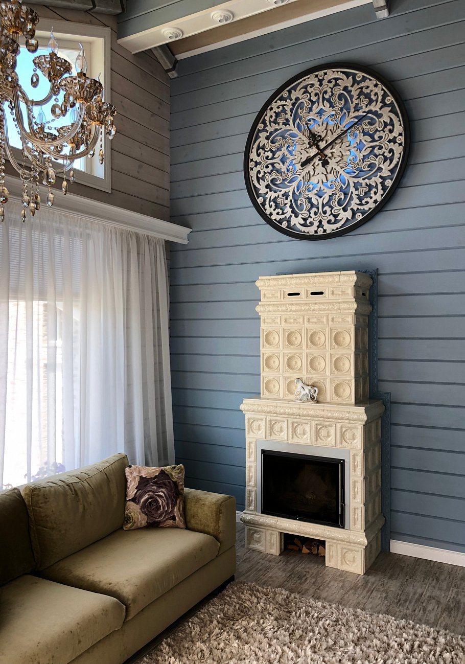 Часы настенные круглые серебро REFINED L IN SHAPE REFINED 00-3860076 Серебро  - Вид №2