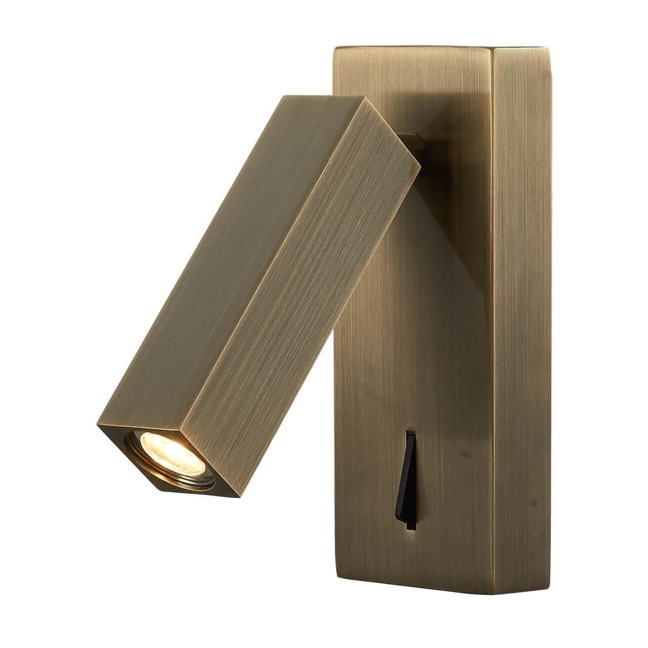 Спот настенный светодиодный латунный Mantra Tarifa 6072 MANTRA TARIFA 00-3891601 Латунь  - Вид №1