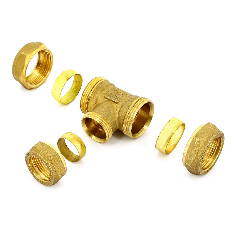 Тройник обжим TIEMME 22х28х22 1000212 - Вид №4