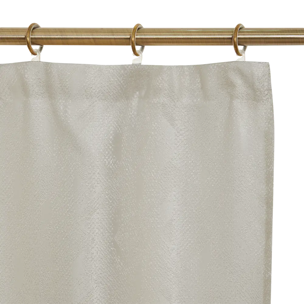 Штора на ленте Анже 200x280 см цвет молочный MIAMOZA STLM-2175011 - Вид №4