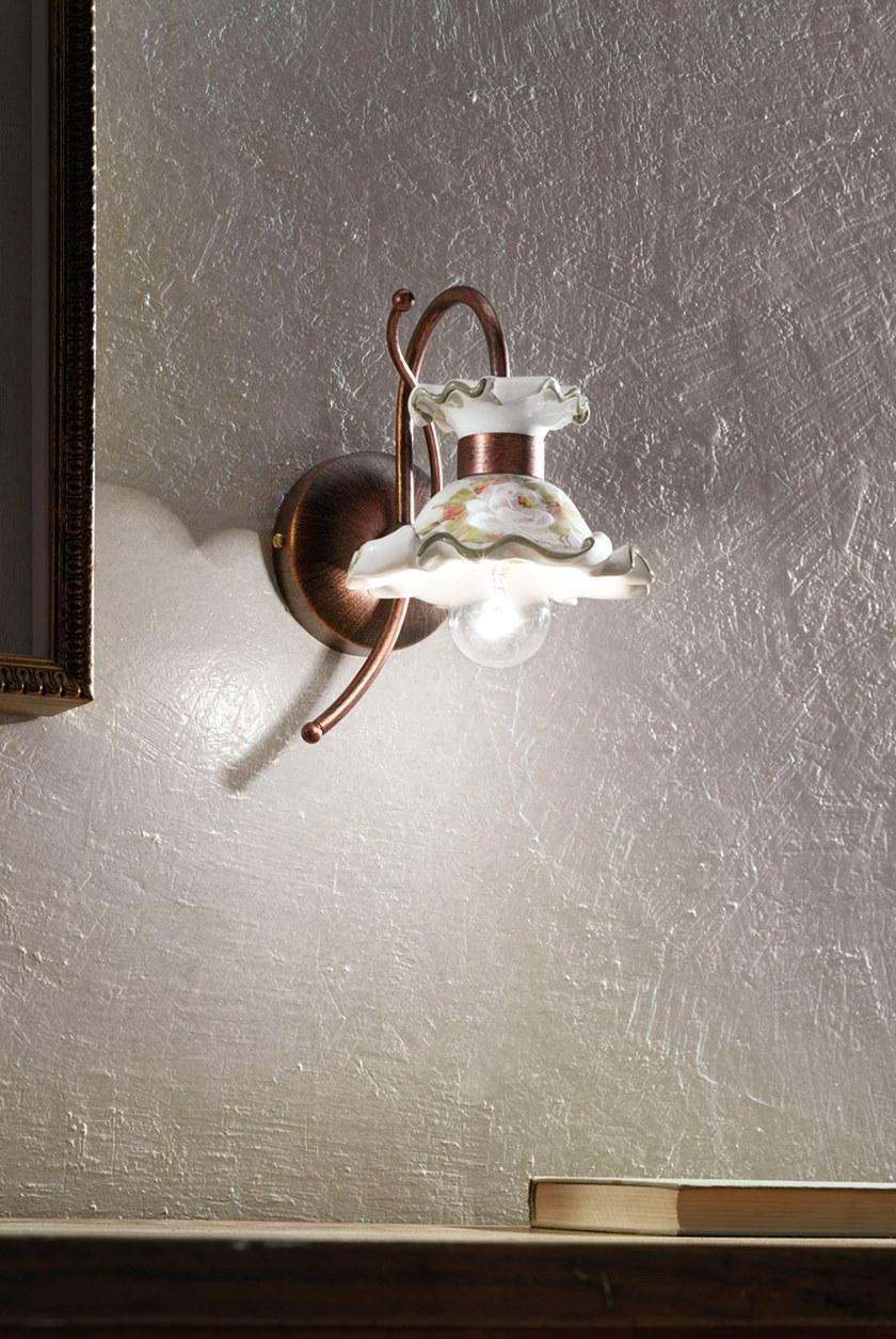 FERROLUCE Настенный керамический светильник с фиксированным кронштейном Milano C1116 - c1117 - Вид №2