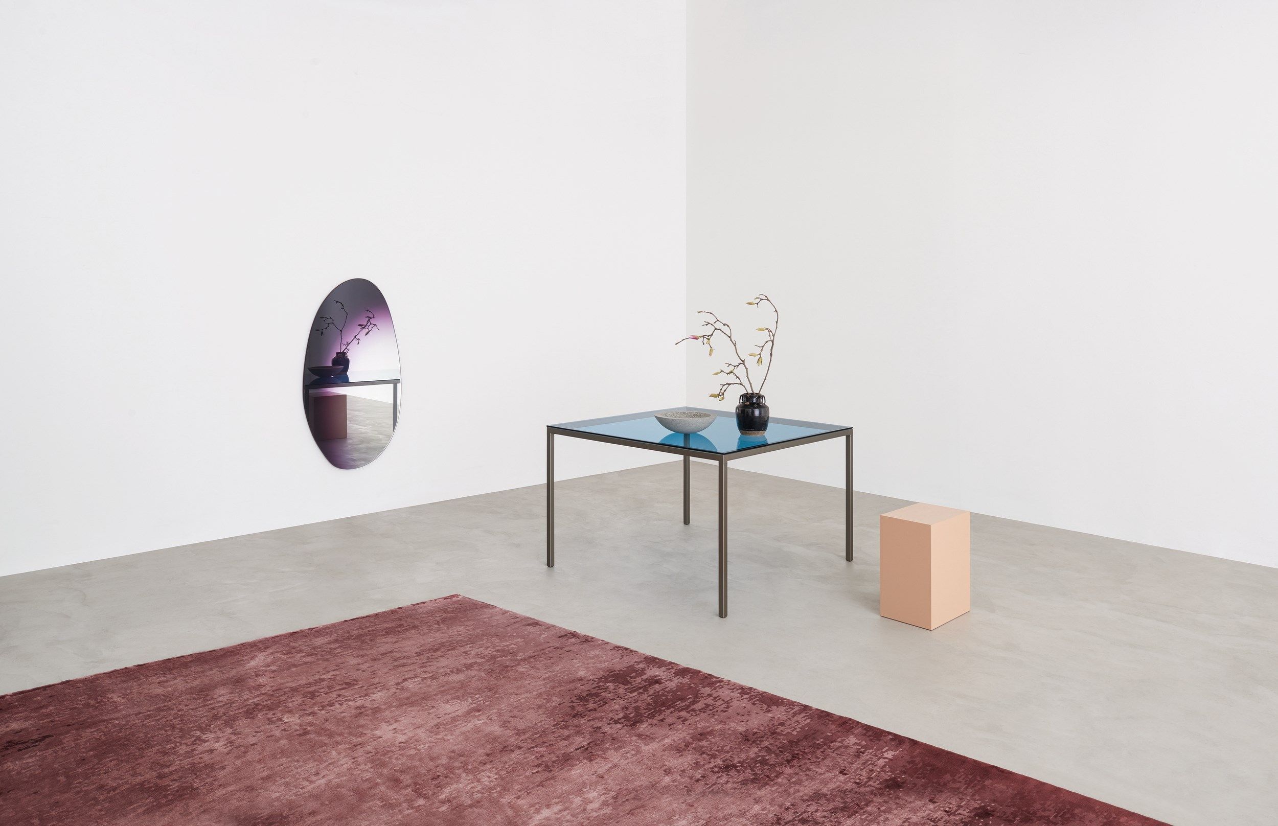 Стальной прямоугольный обеденный стол Desalto HELSINKI ARCH-00026671 - Вид №3