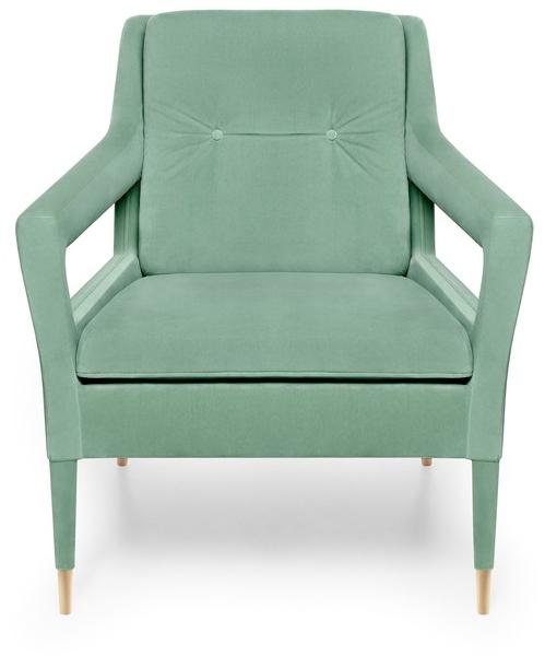 Munna Кресло с обивкой из бархата Time sun-id-1512098 - Вид №1