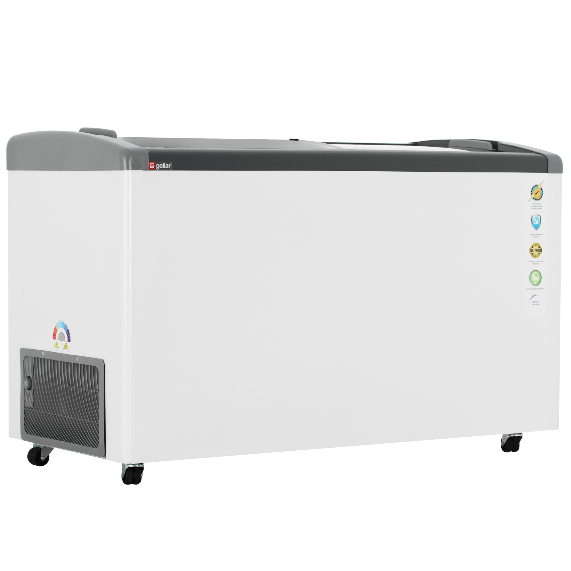 1229611 Морозильный ларь Frostor Gellar FG 575 E белый, серый STDN-0000349