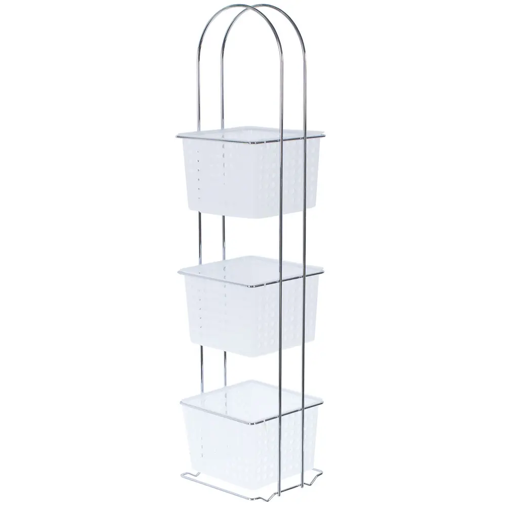 Стеллаж под раковину Grampus трехъярусный пластик Без серии STLM-2212535