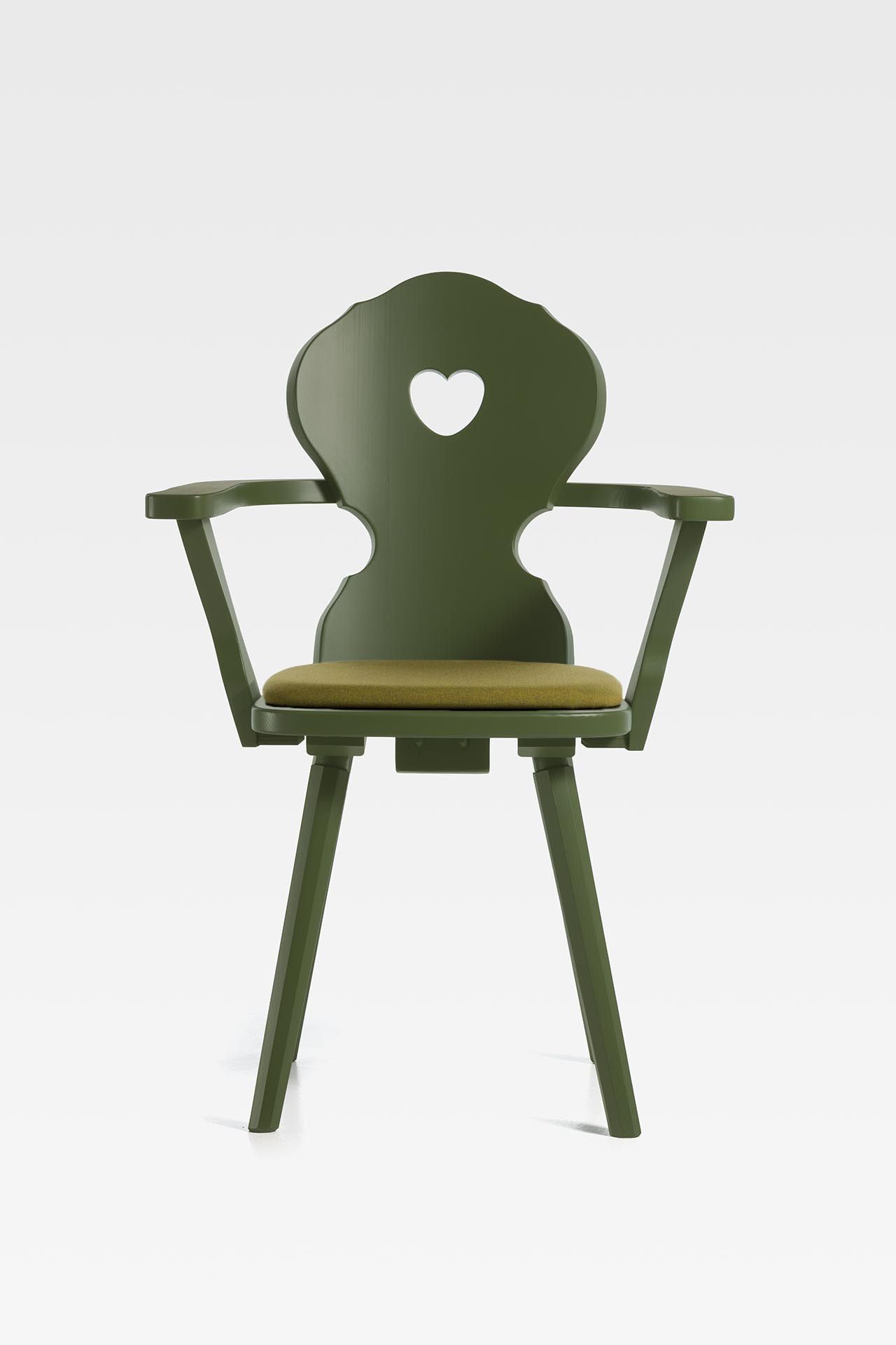 Деревянный стул с подлокотниками SIPA Монако ARCH-00138323 - Вид №12