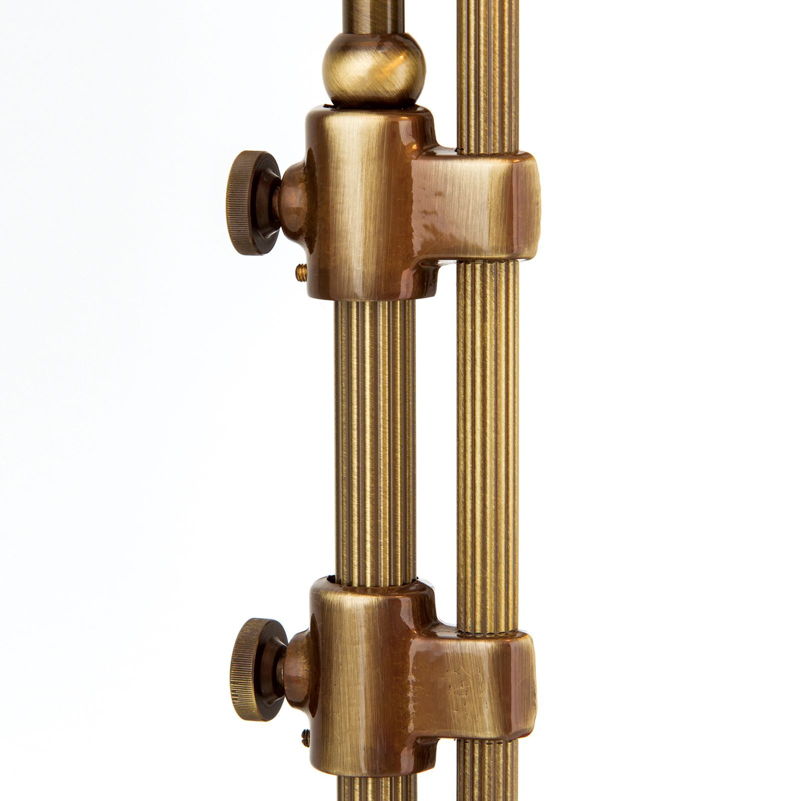 Регулируемая настольная лампа из латуни и стекла Orion Harvard ARCH-00011008 - Вид №17