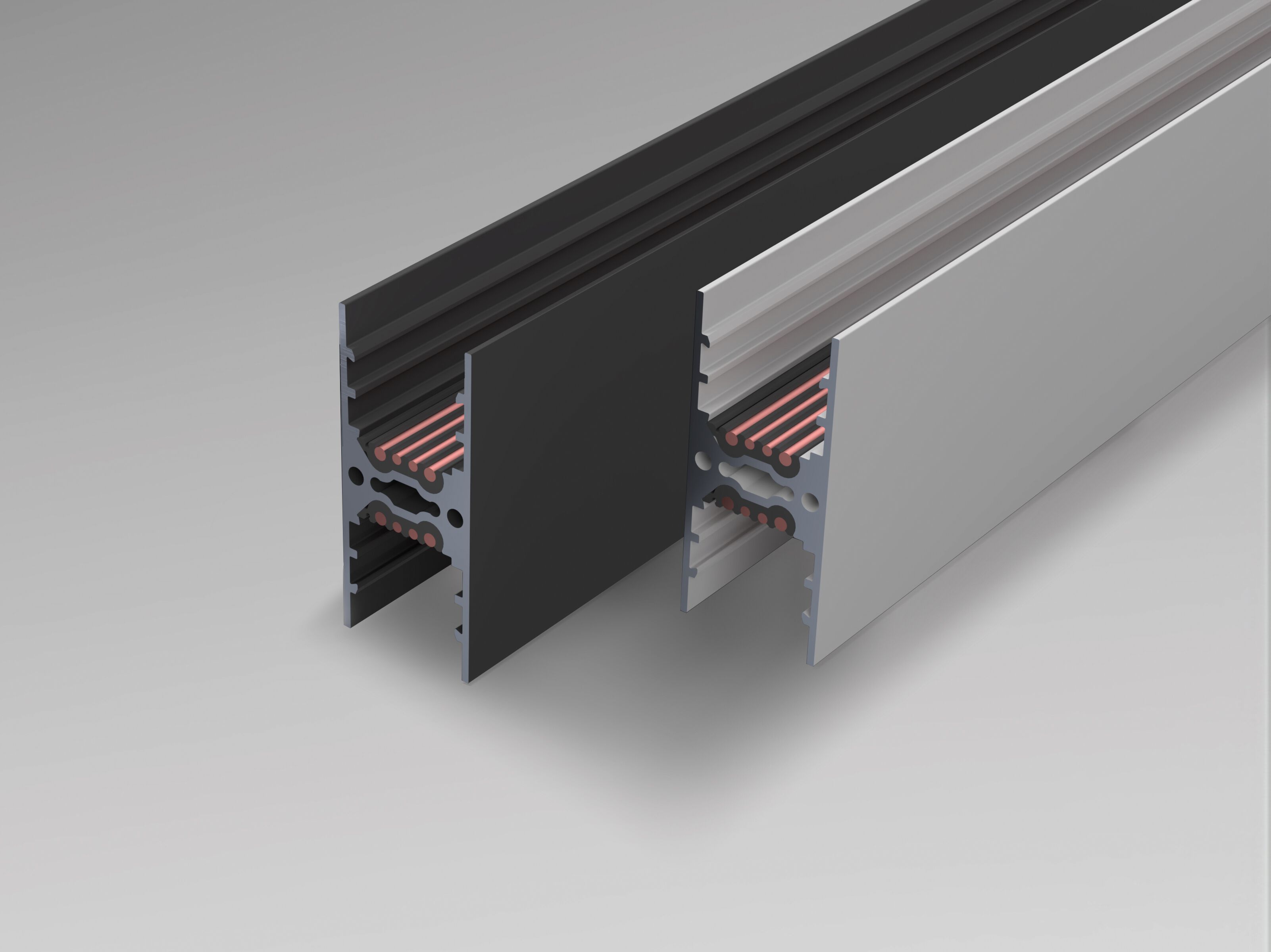 Экструдированная алюминиевая система освещения трека Letroh VIAVAI ARCH-00024459