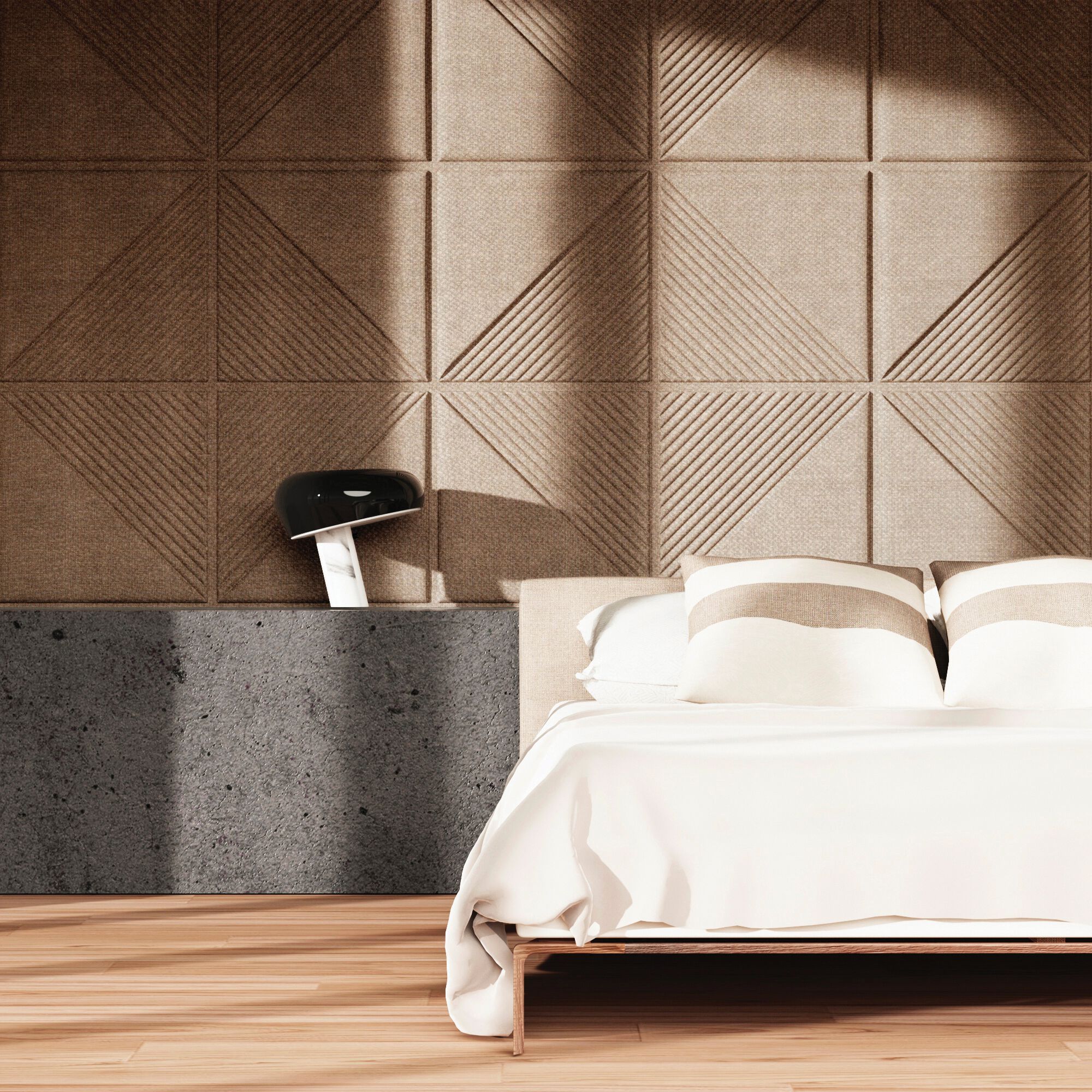 Рециркулированная акустическая панель из полиэфирного волокна Isolspace OBLIQUE ARCH-00052749 - Вид №20